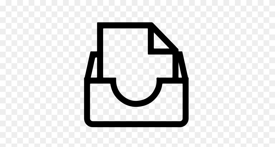 Draft Email Envelope Icon With And Vector Format For, Gray Free Transparent Png