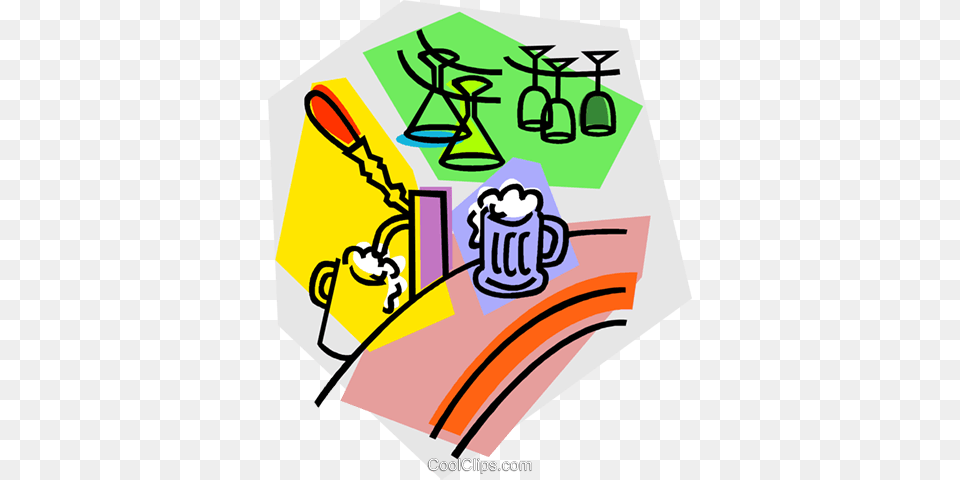 Draft Machine In A Bar Royalty Vector Clip Art Illustration, People, Person, Cleaning, Dynamite Png Image
