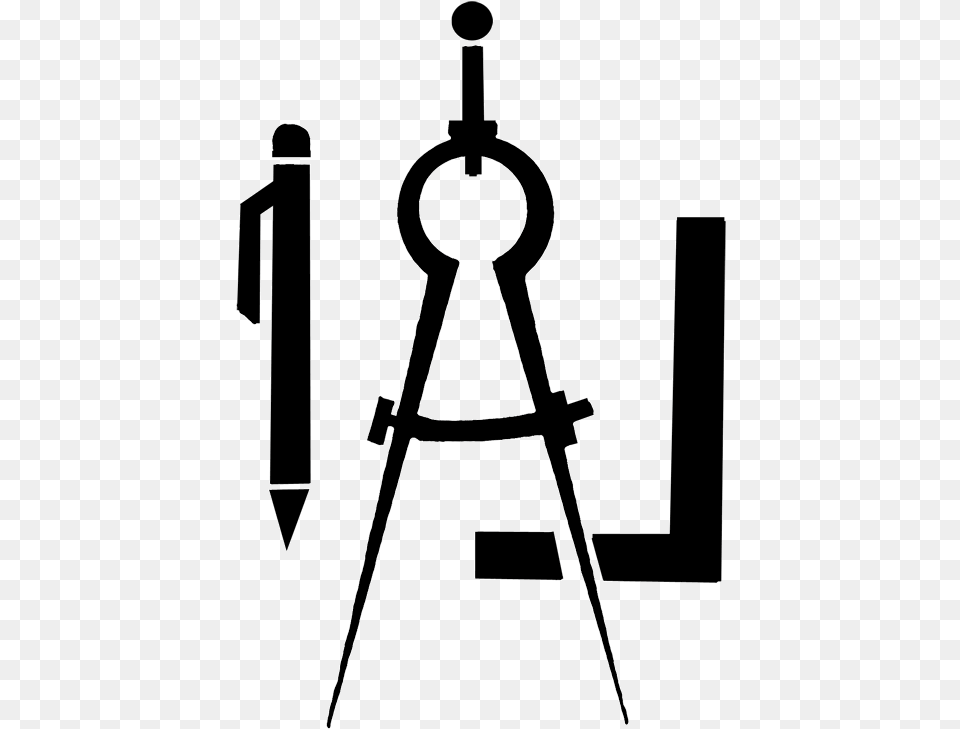 Drafting Compass Drafting Tools Clip Art, Compass Math Free Transparent Png