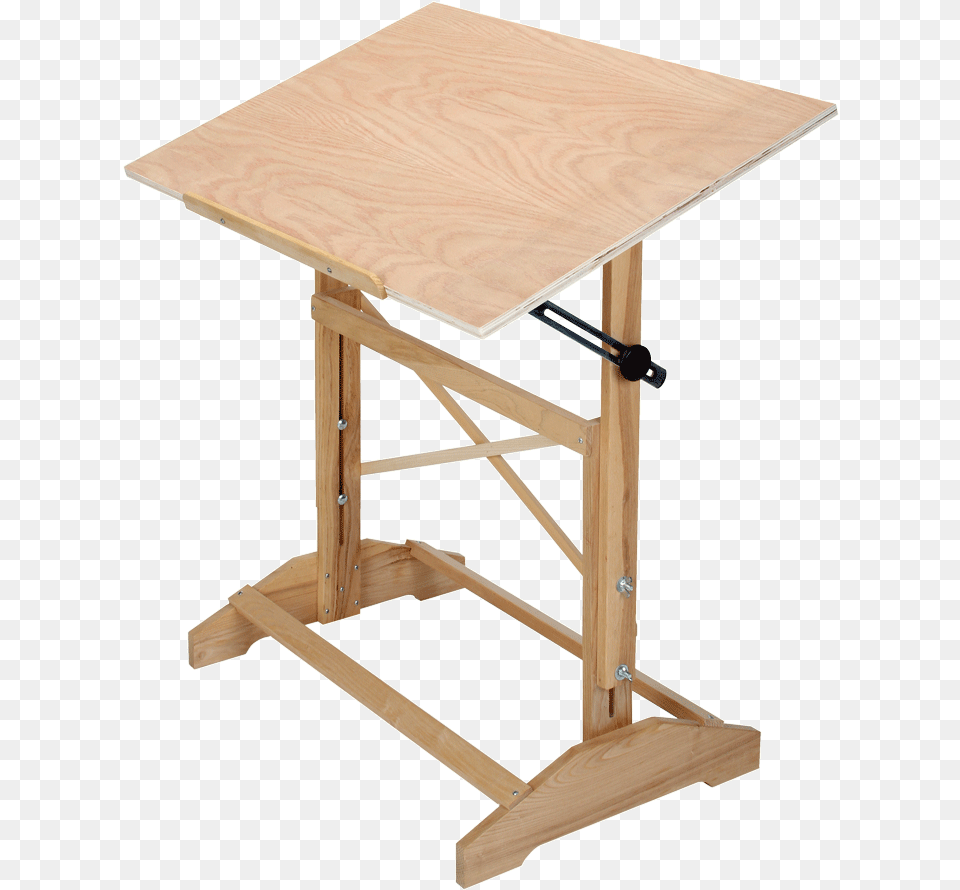 Drafting Pro Table Unfinished Drafting Pro Table Unfinished Size 30quot X, Desk, Furniture, Plywood, Wood Free Transparent Png