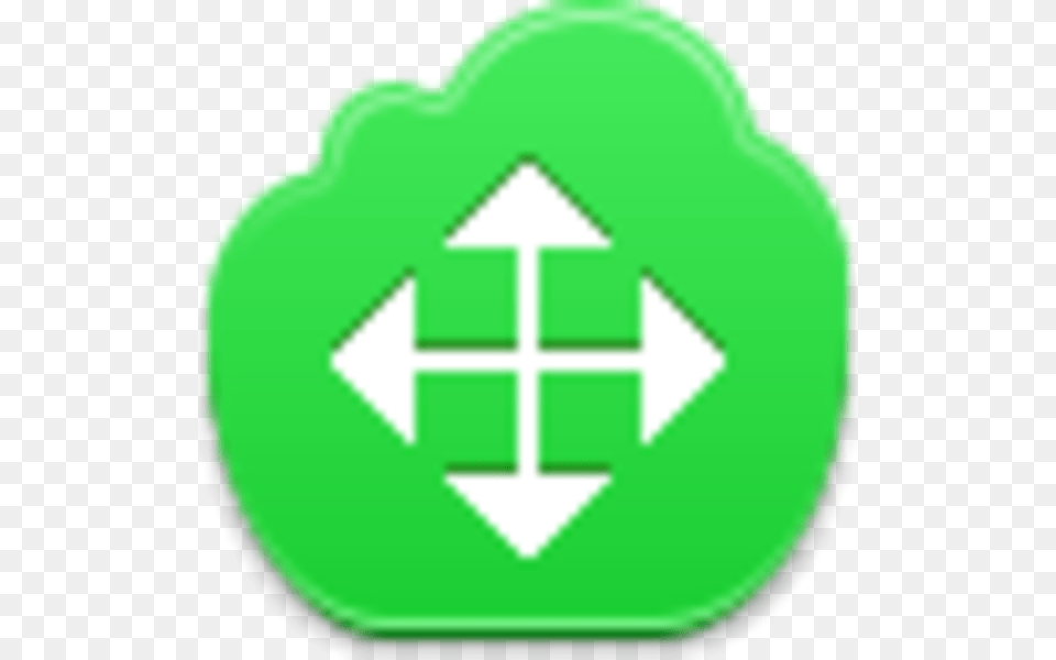 Drag Button Icon, Green, Recycling Symbol, Symbol Png