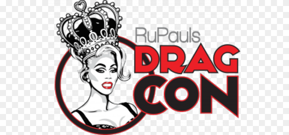 Drag Con Rupaul39s Dragcon Logo, Accessories, Jewelry, Person, Head Png Image