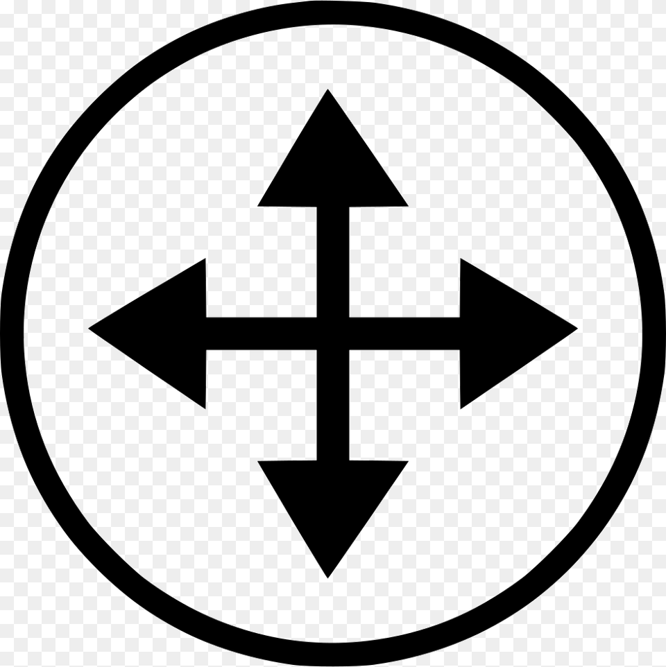 Drag Drop Cursor Pointer Position Tool Cursor Cross Arrow, Symbol, Star Symbol Free Png