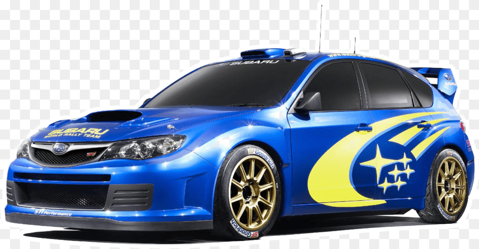 Drag Race Car Subaru Wrx Sti, Wheel, Vehicle, Machine, Transportation Free Transparent Png