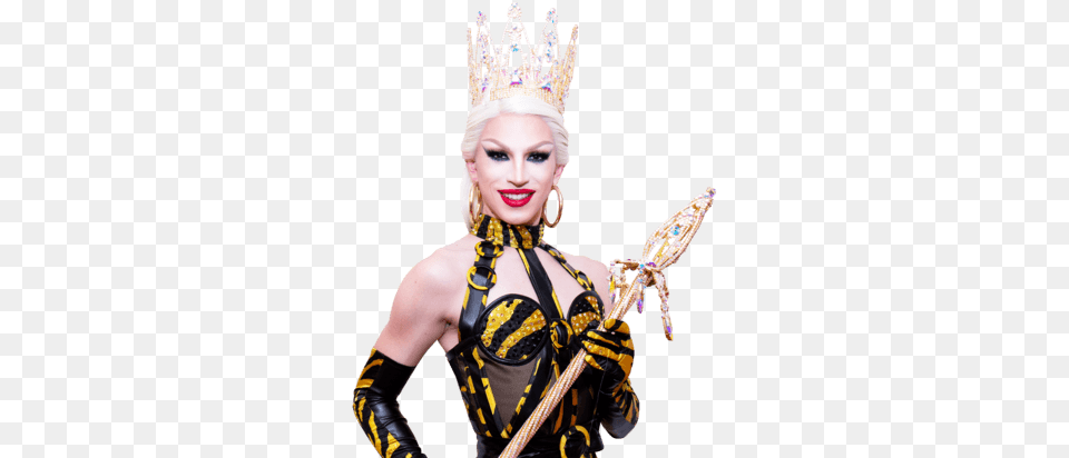 Drag Race Season 10 Winner Aquaria On Victory Aquaria Winner Season, Person, Clothing, Costume, Accessories Png Image