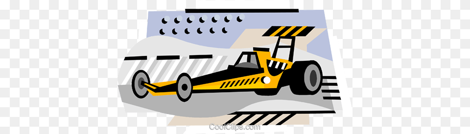 Drag Racing Royalty Free Vector Clip Art Illustration, Machine, Wheel, Tow Truck, Transportation Png Image