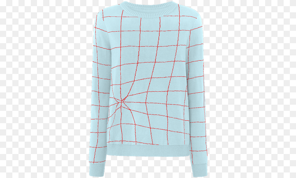 Drag The Grid Pattern Pattern, Clothing, Knitwear, Sweater, Sweatshirt Free Transparent Png