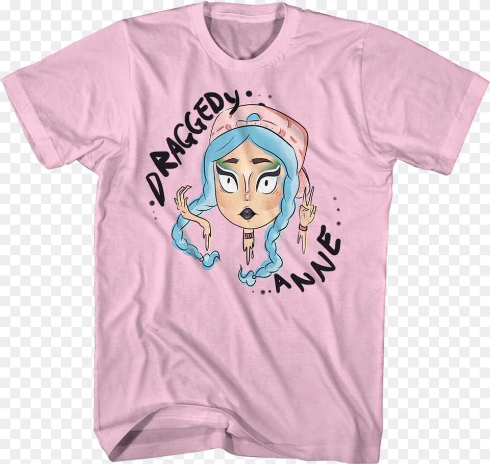 Draggedy Anne Quotqueen Of Backwards Hatsquot, Clothing, T-shirt, Shirt, Baby Png