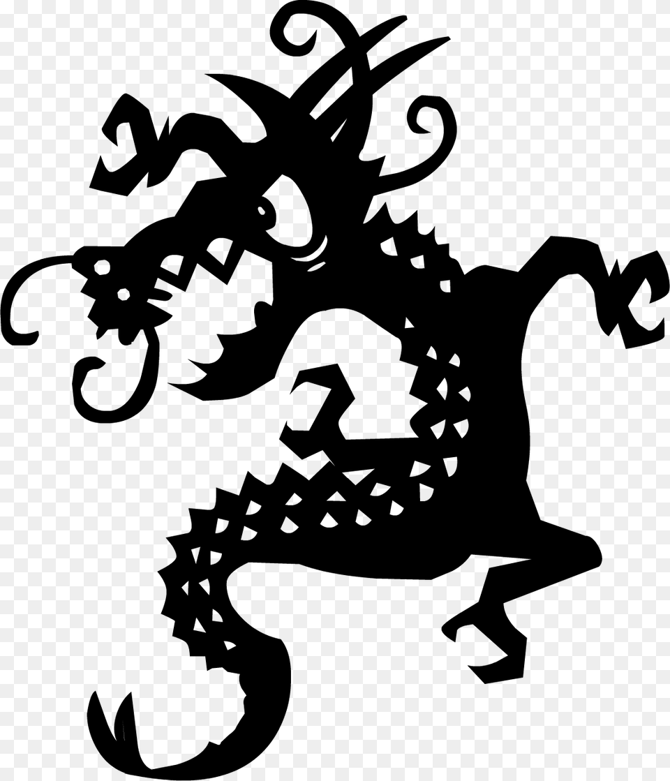 Dragon, Gray Png Image