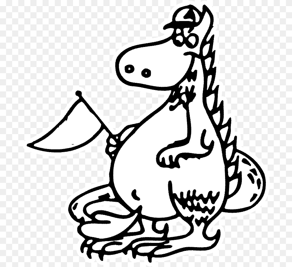 Dragon, Stencil, Baby, Person, Animal Free Png