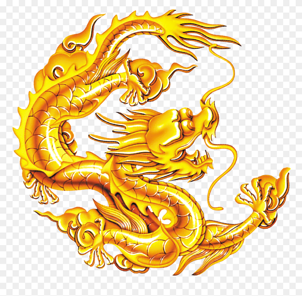 Dragon, City, Logo, Architecture, Building Free Png Download