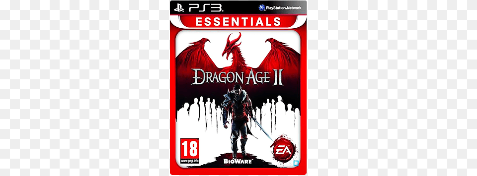 Dragon Age 2 Dragon Age 2 Ps3 Box Art, Book, Publication, Adult, Male Free Png