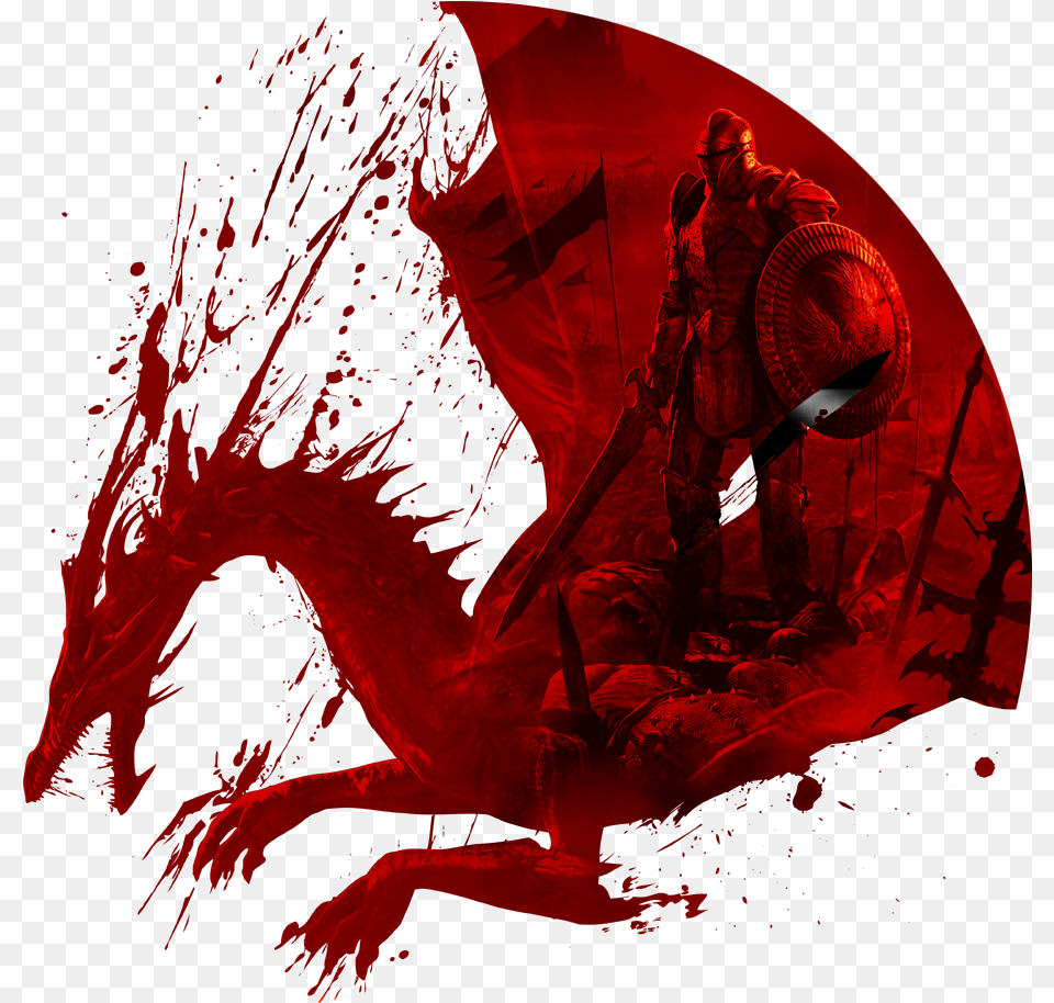 Dragon Age A Trilogy Revisited Inquisition Logo, Adult, Male, Man, Person Free Png