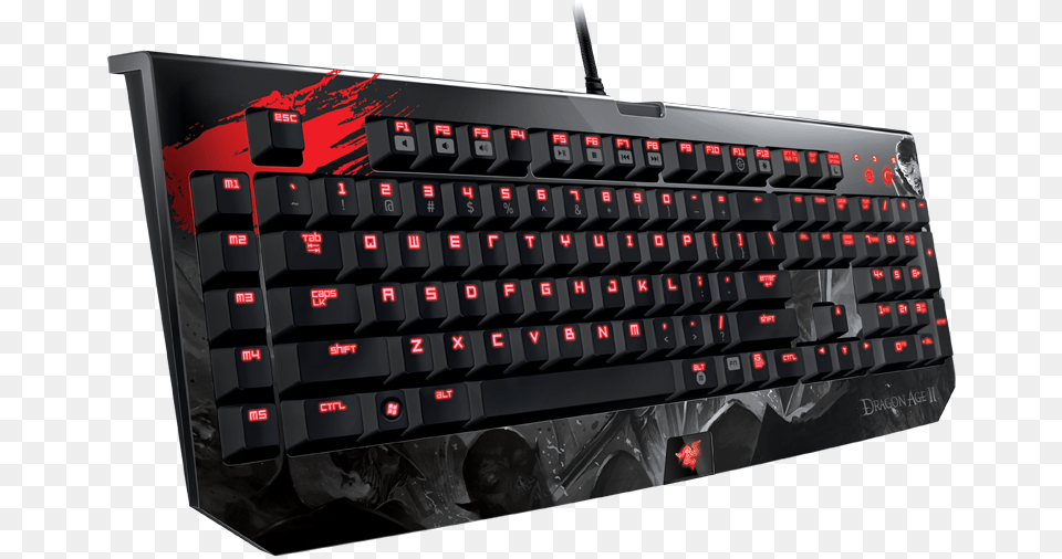 Dragon Age Ii Razer Blackwidow Ultimate Gaming Keyboard Razer Black Widow Ultimate, Computer, Computer Hardware, Computer Keyboard, Electronics Free Png Download