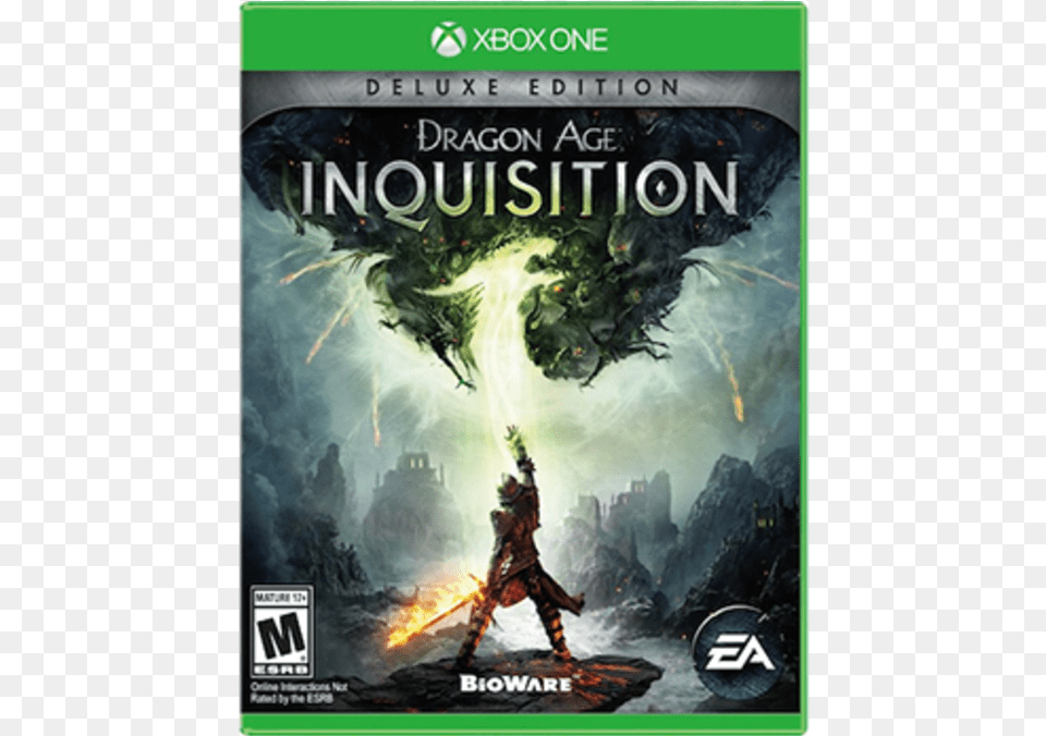 Dragon Age Inquisition Deluxe Edition, Book, Publication, Adult, Female Free Png