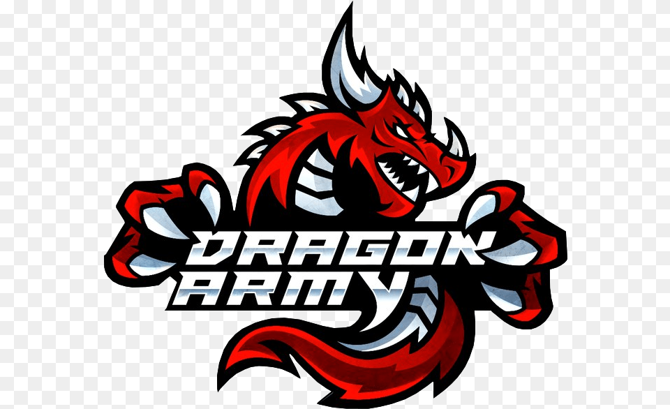 Dragon Armylogo Square Logo Esport Naga, Dynamite, Weapon Png Image