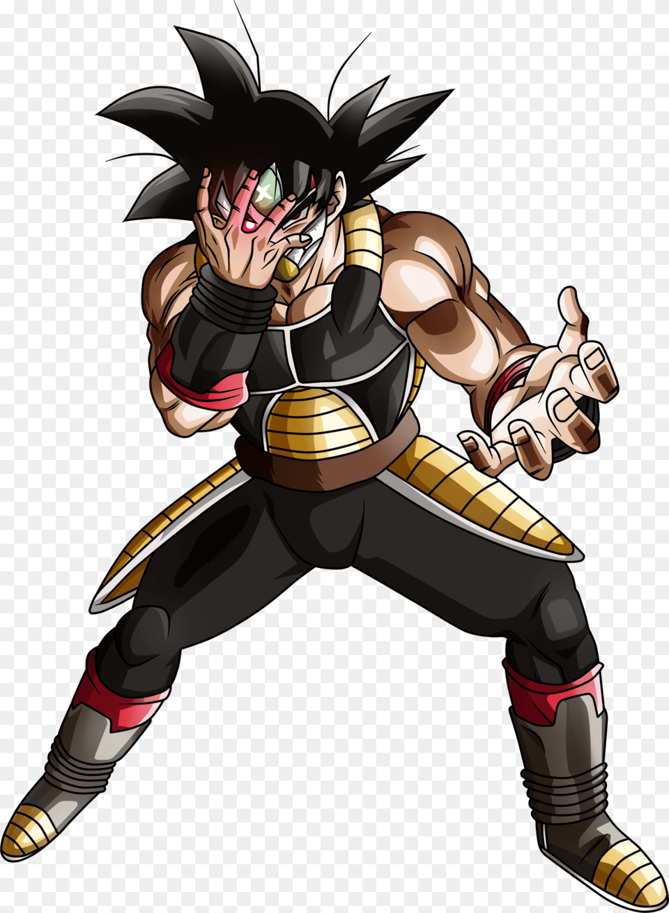 Dragon Ball Bardock Mask, Book, Comics, Publication, Person Free Transparent Png