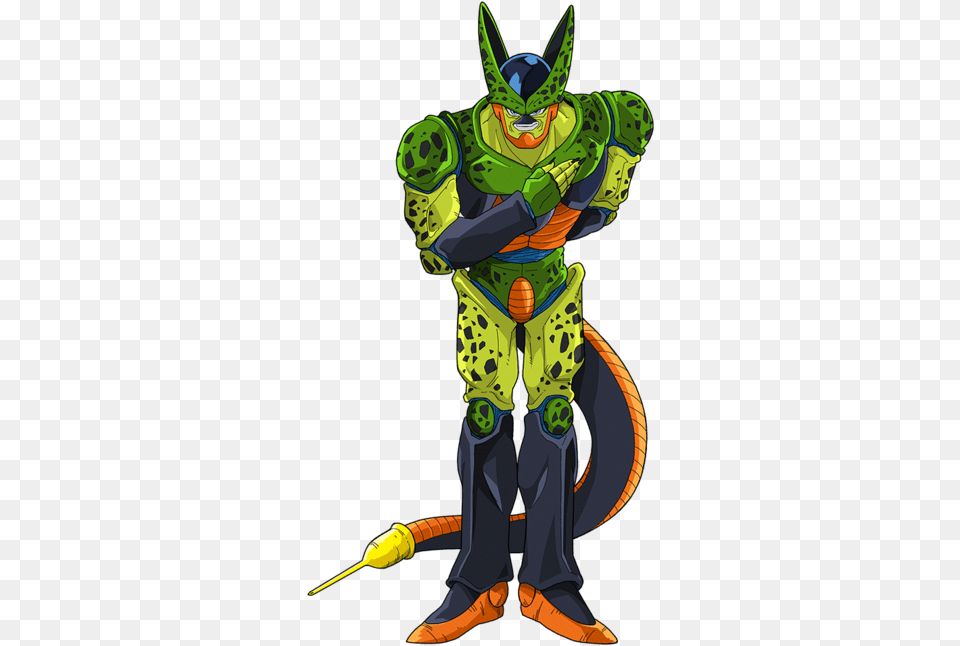 Dragon Ball Cell Characters Tv Tropes Imperfect Cell Dragon Ball, Green, Adult, Male, Man Free Png Download