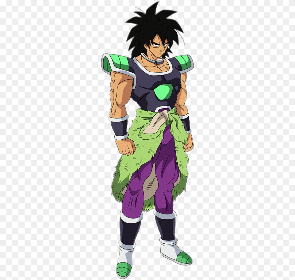 Dragon Ball Character Broly Transparent, Book, Comics, Publication, Person Free Png Download