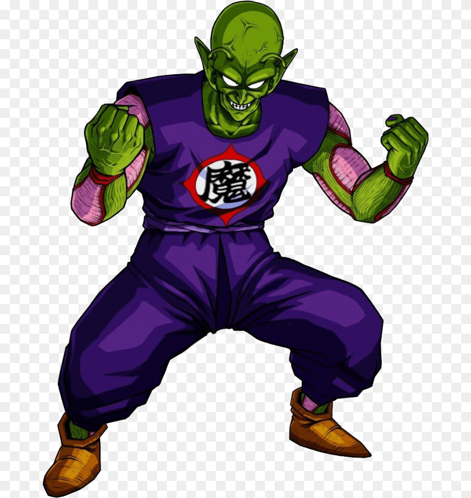 Dragon Ball Character King Piccolo Dragon Ball King Piccolo, Baby, Person, Purple, Book Png Image