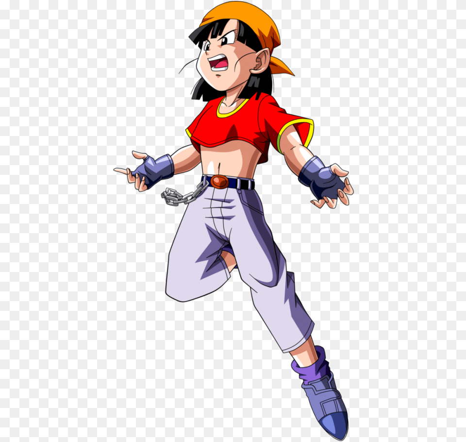 Dragon Ball Character Pan Image Transparent, Book, Comics, People, Person Png