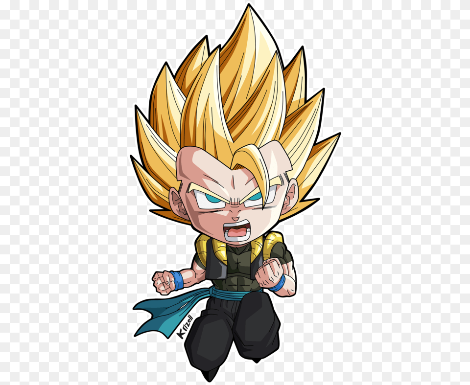 Dragon Ball Clipart Chibi Gogeta Dragon Ball Heroes, Book, Comics, Publication, Baby Png Image