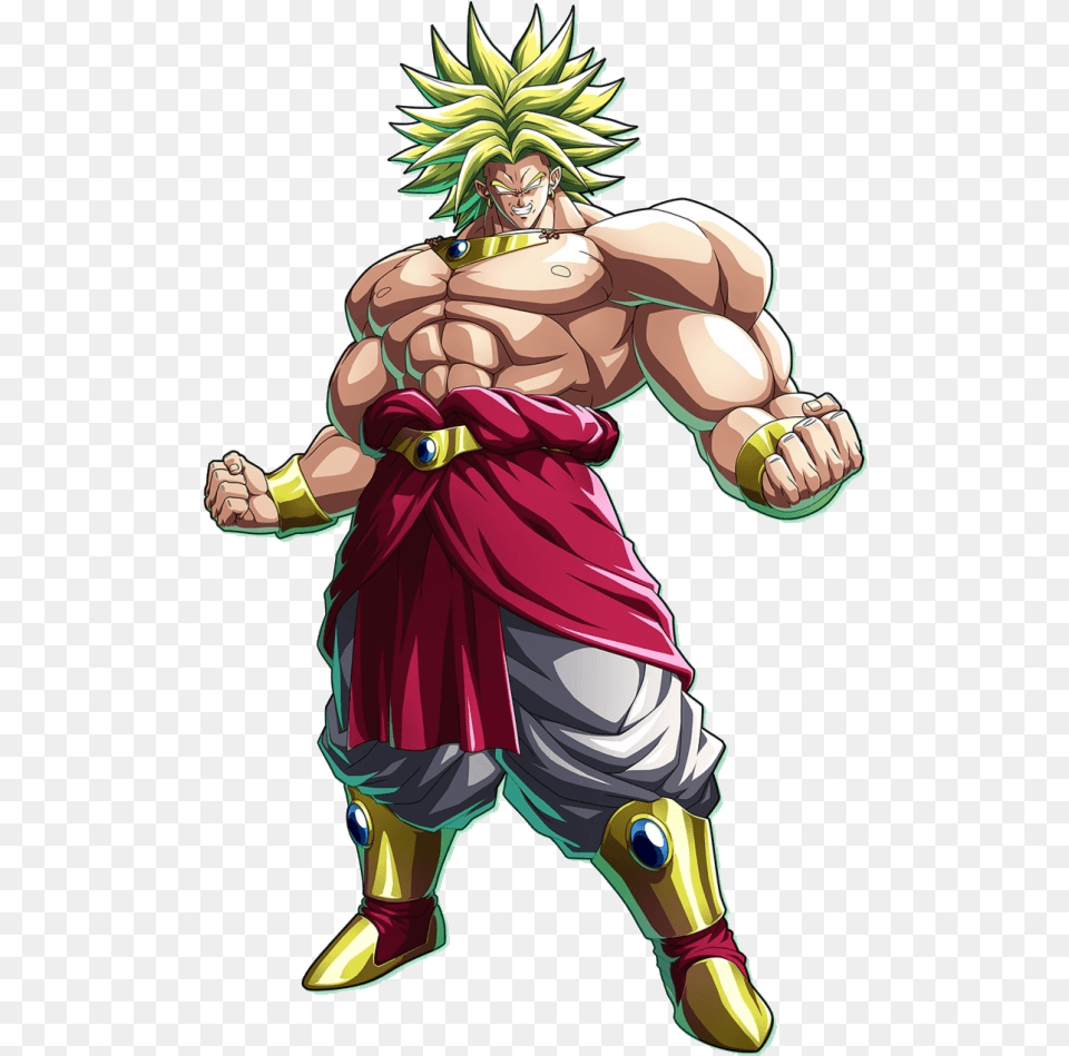 Dragon Ball Clipart Pixelated Broly Fighterz Free Transparent Broly Dragon Ball Fighterz, Publication, Book, Comics, Baby Png Image