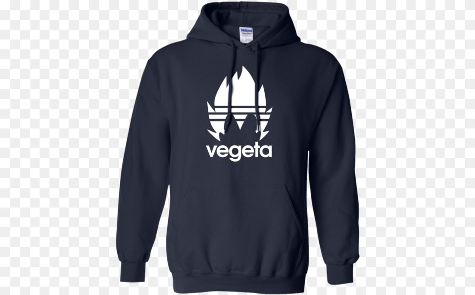 Dragon Ball Dbz Vegeta Adidas Logo Everymanhybrid Habit T Shirt, Clothing, Hoodie, Knitwear, Sweater Png