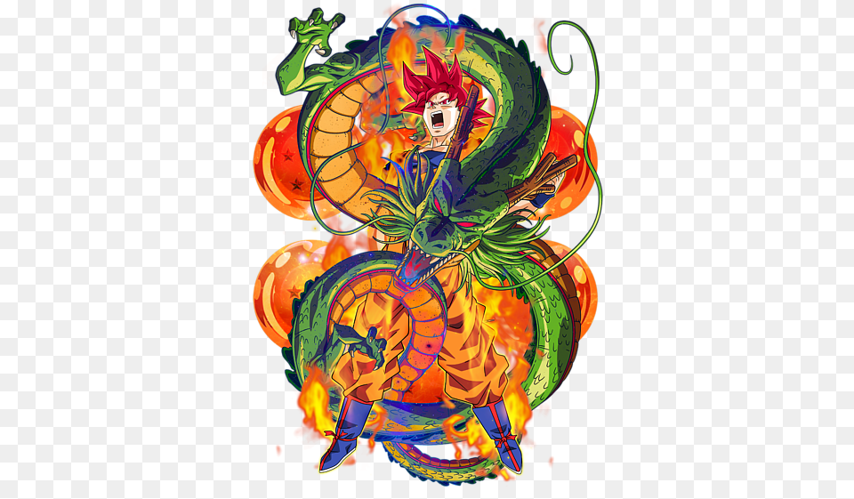 Dragon Ball Dragon, Art, Graphics, Modern Art Free Png Download