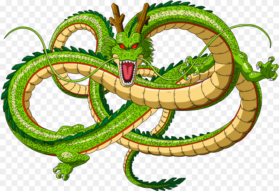 Dragon Ball El Dragon, Green, Animal, Reptile, Snake Free Png Download