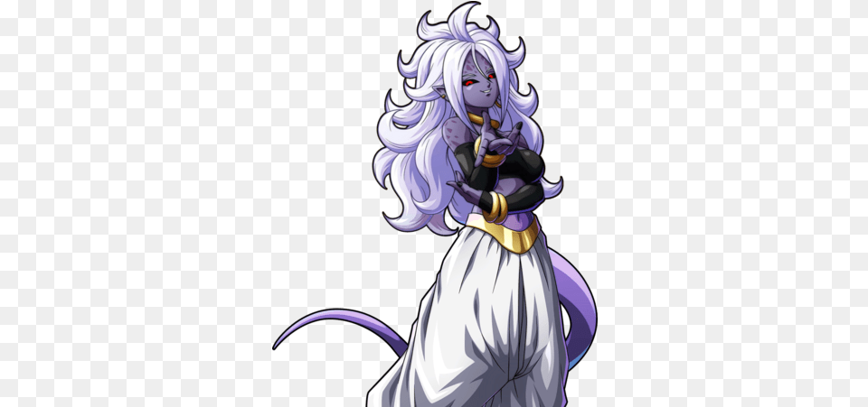 Dragon Ball Fighterz Android 21, Publication, Book, Comics, Adult Png Image