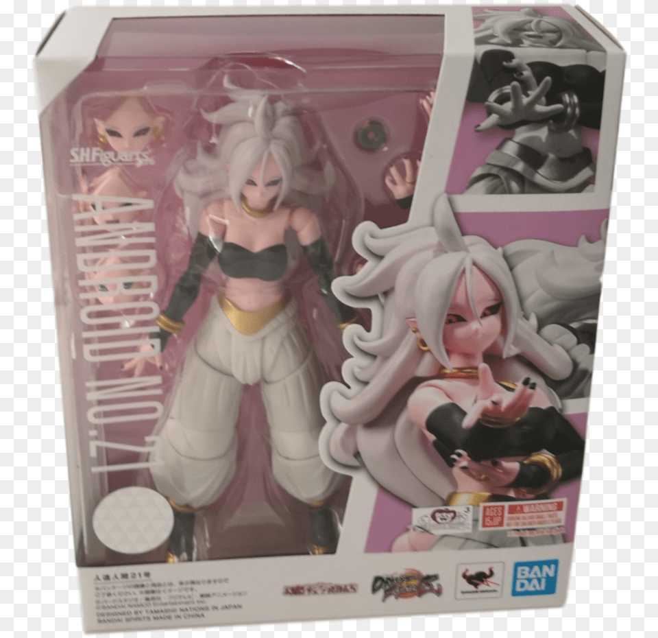 Dragon Ball Fighterz Android No 21 6 Android 21 Sh Figuarts, Figurine, Publication, Book, Comics Png