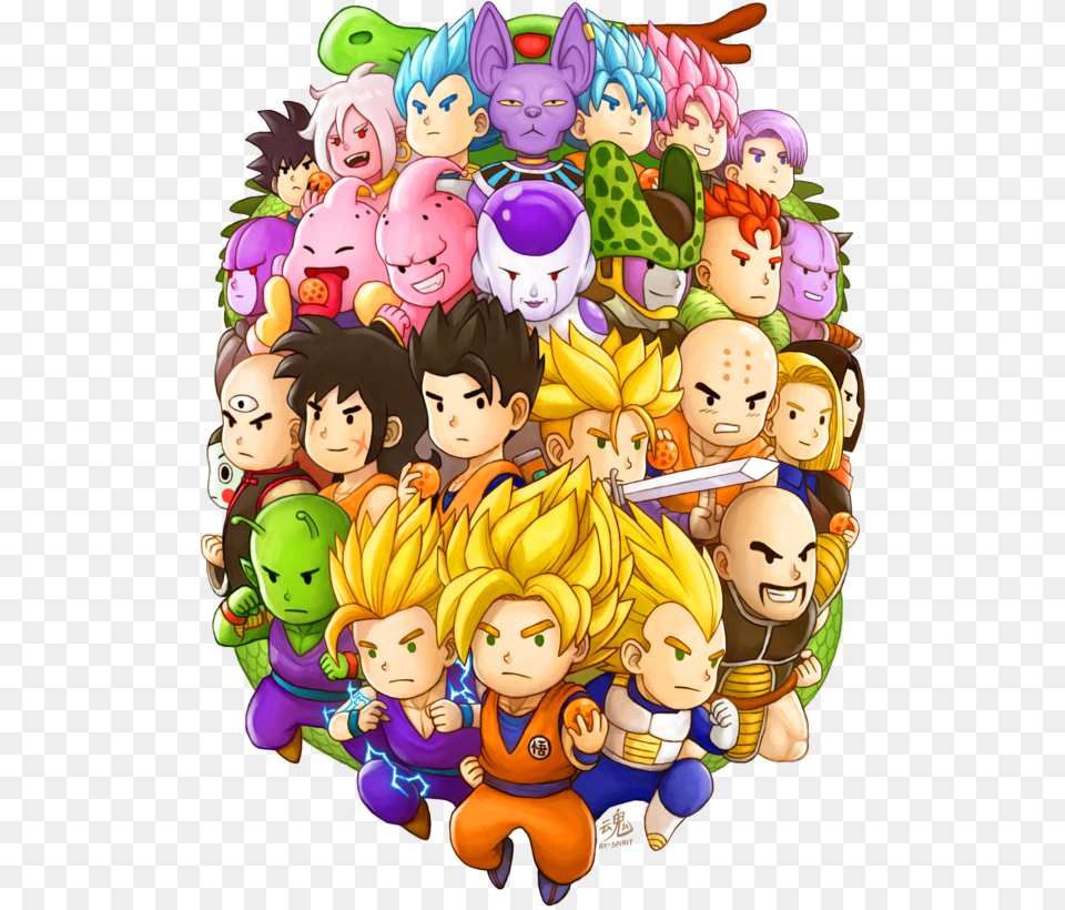 Dragon Ball Fighterz Art, Person, People, Publication, Book Free Png Download