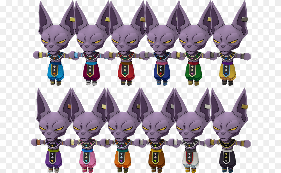 Dragon Ball Fighterz Beerus, Purple, Emblem, Symbol, Accessories Free Transparent Png