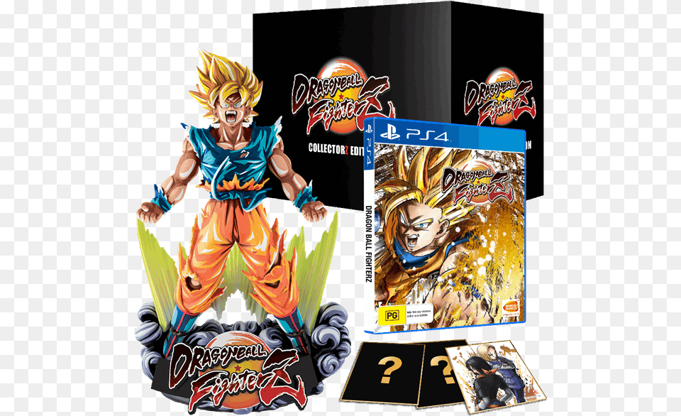 Dragon Ball Fighterz Collectorz Edition, Book, Comics, Publication, Adult Png Image