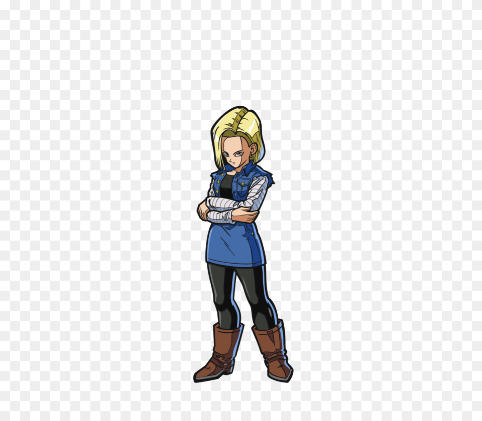 Dragon Ball Fighterz Figpin, Book, Comics, Publication, Person Free Transparent Png