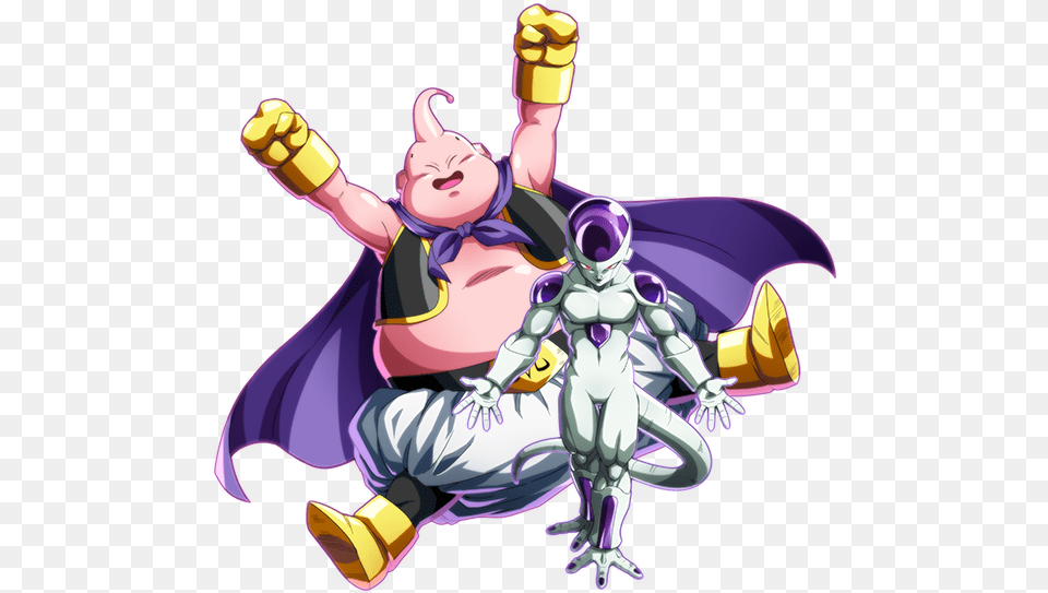 Dragon Ball Fighterz High Quality Dragon Ball Fighter Z Majin Buu, Book, Comics, Publication, Purple Free Transparent Png