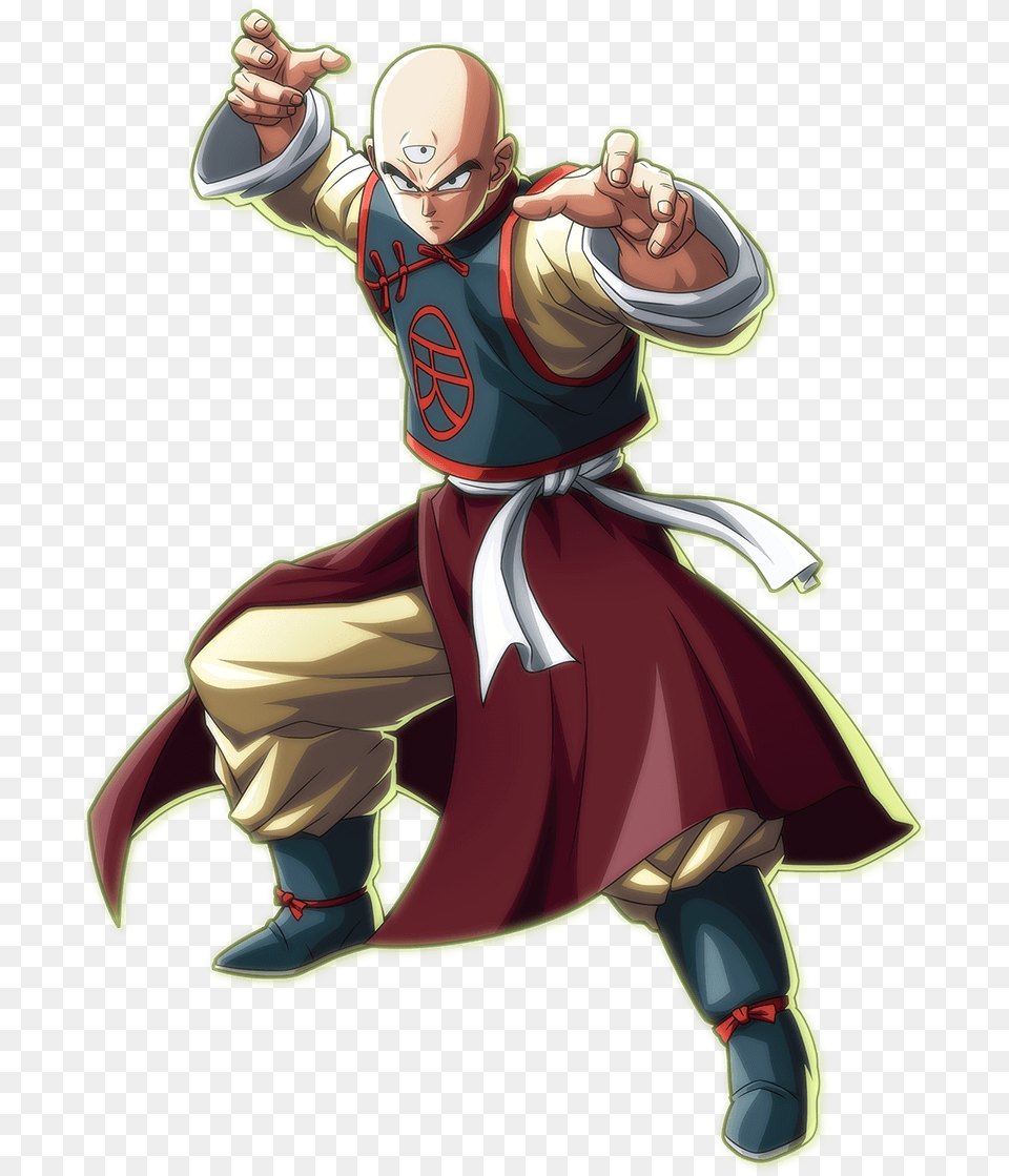 Dragon Ball Fighterz Image Dragon Ball Fighterz Tien, Baby, Person, Face, Head Free Png Download
