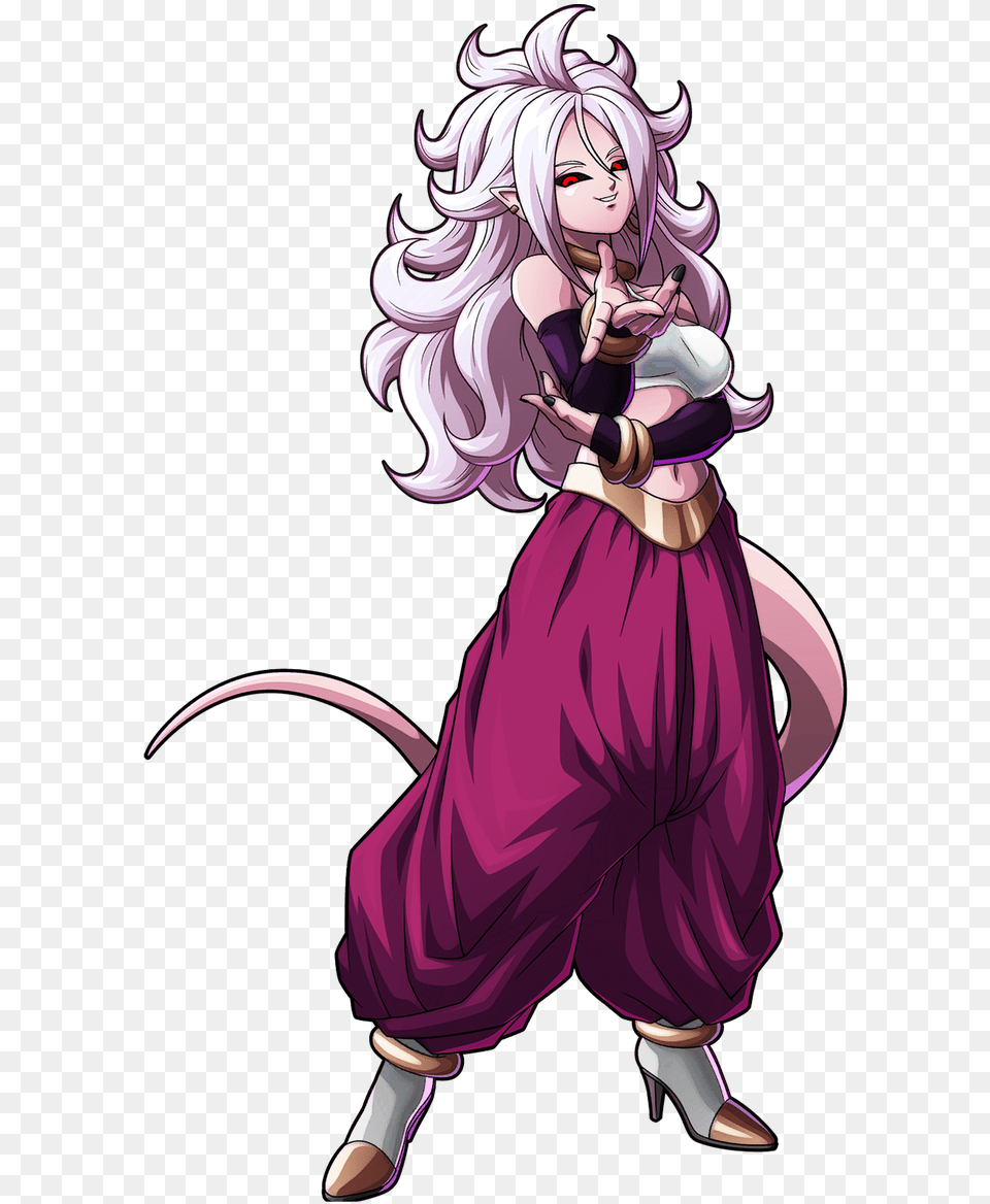 Dragon Ball Fighterz Majin Android 21 Render, Publication, Book, Comics, Adult Free Png