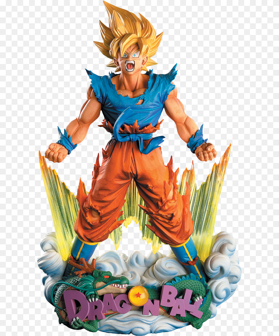 Dragon Ball Fighterz Statue, Book, Comics, Publication, Baby Png Image