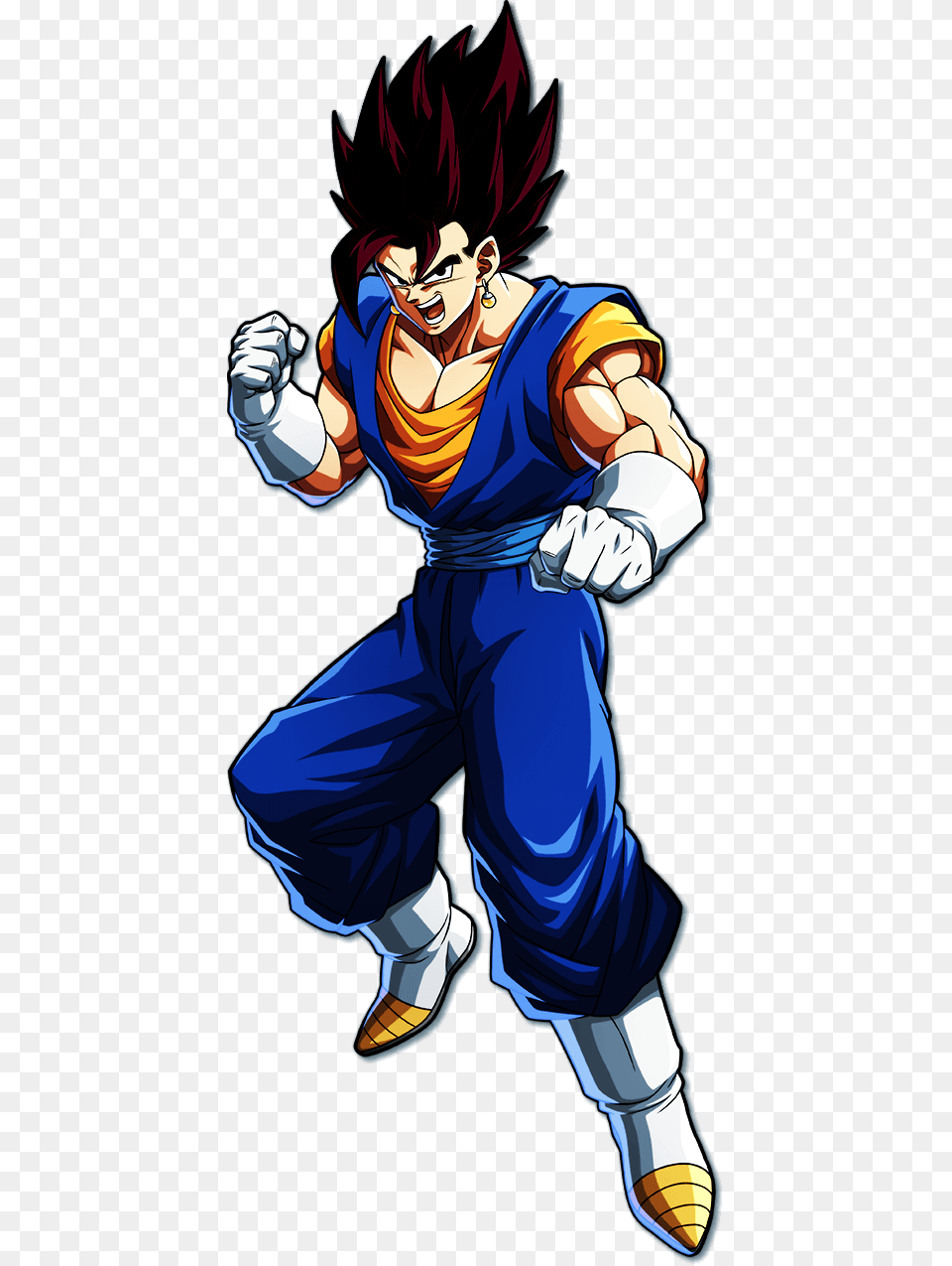 Dragon Ball Fighterz Vegito, Book, Comics, Publication, Person Free Png Download