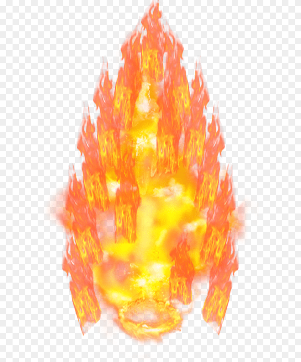 Dragon Ball God Aura, Fire, Flame, Bonfire, Mineral Free Png