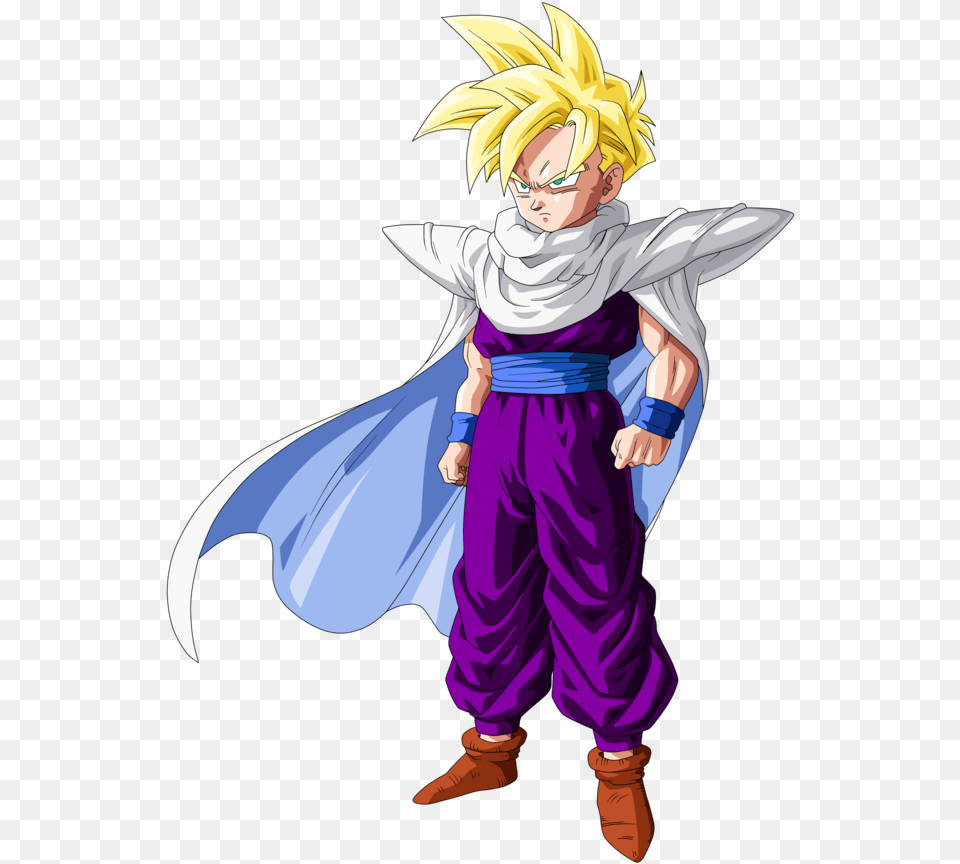 Dragon Ball Gohan Ado Dragon Ball Z Gohan Ssj, Book, Comics, Publication, Adult Png Image