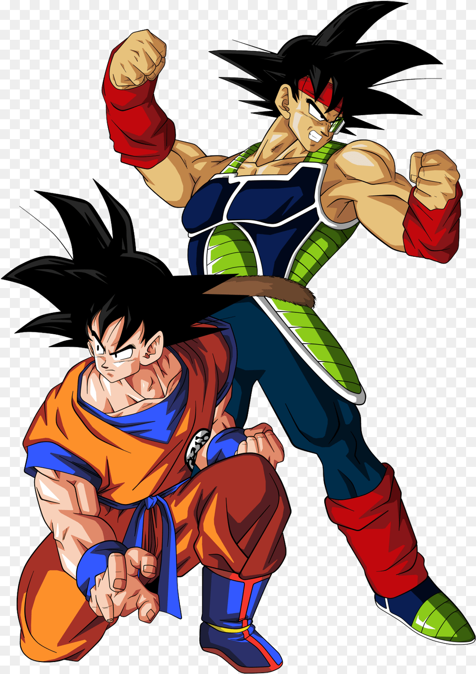 Dragon Ball Goku And Bardock, Book, Comics, Publication, Person Png