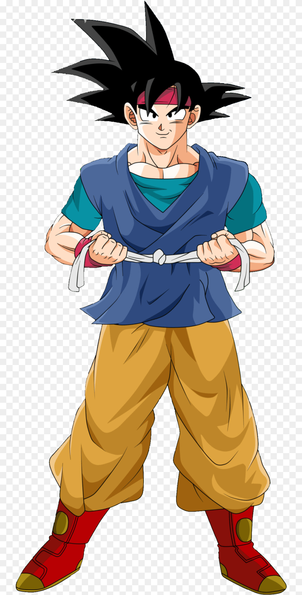 Dragon Ball Goku In End Of Dragon Ball Z, Adult, Book, Comics, Male Png