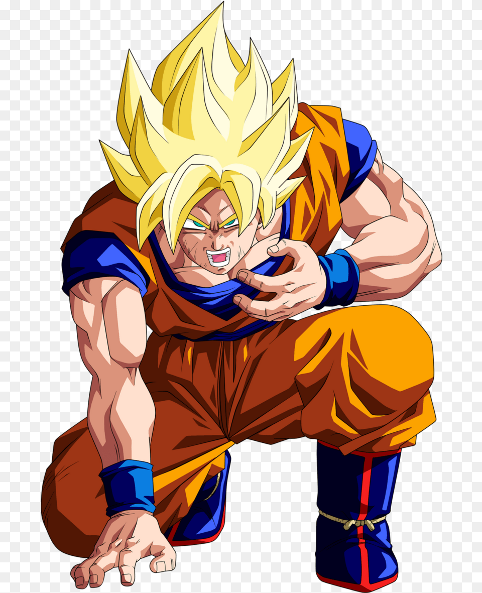 Dragon Ball Goku Transparent Heart Virus Goku, Book, Comics, Publication, Baby Free Png