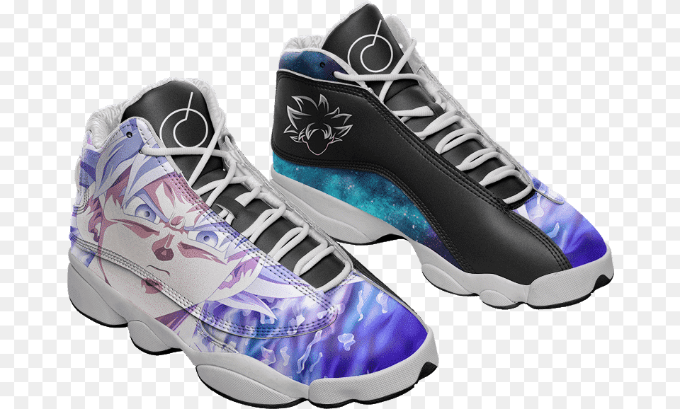 Dragon Ball Goku Ultra Instinct Whis Symbol Basketball Shoes Goku Ultra Instinct Sanen 5, Clothing, Footwear, Shoe, Sneaker Free Png Download