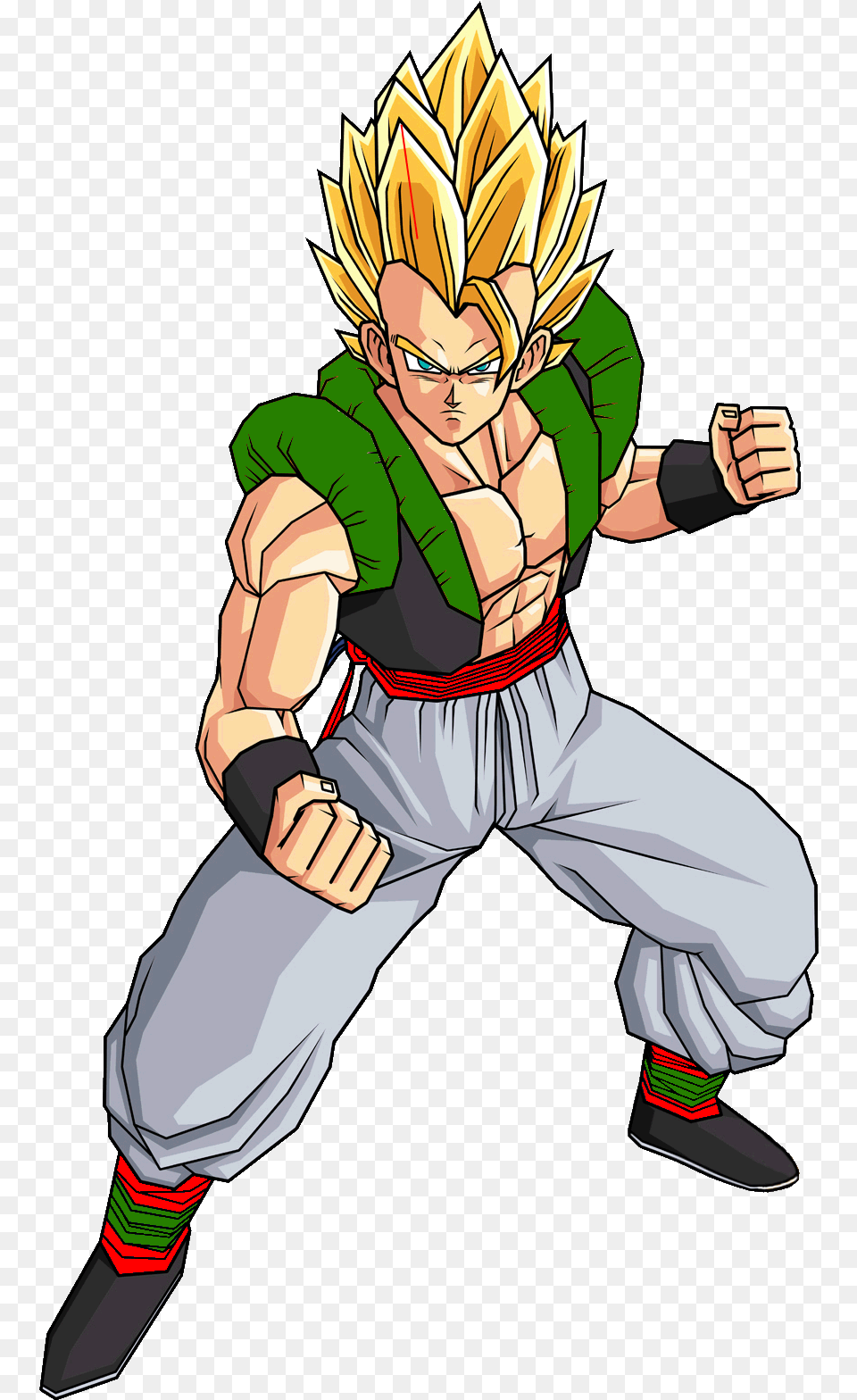 Dragon Ball Gt Baby Gogeta Clipart Gogeta Budokai Tenkaichi, Book, Comics, Publication, Person Free Png Download