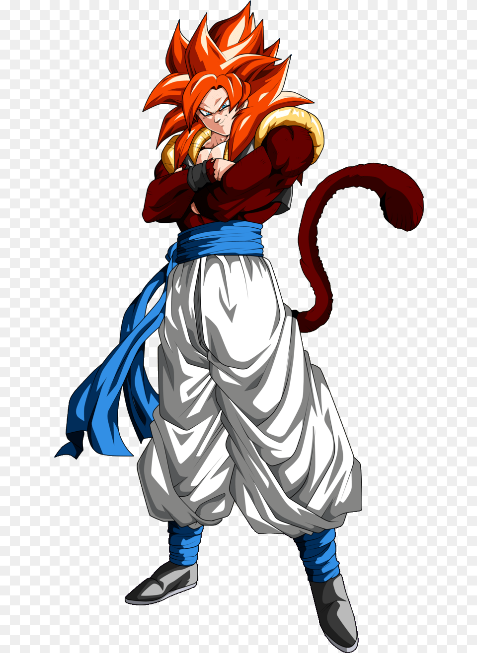 Dragon Ball Gt Gogeta Super Saiyan, Book, Comics, Publication, Adult Free Transparent Png