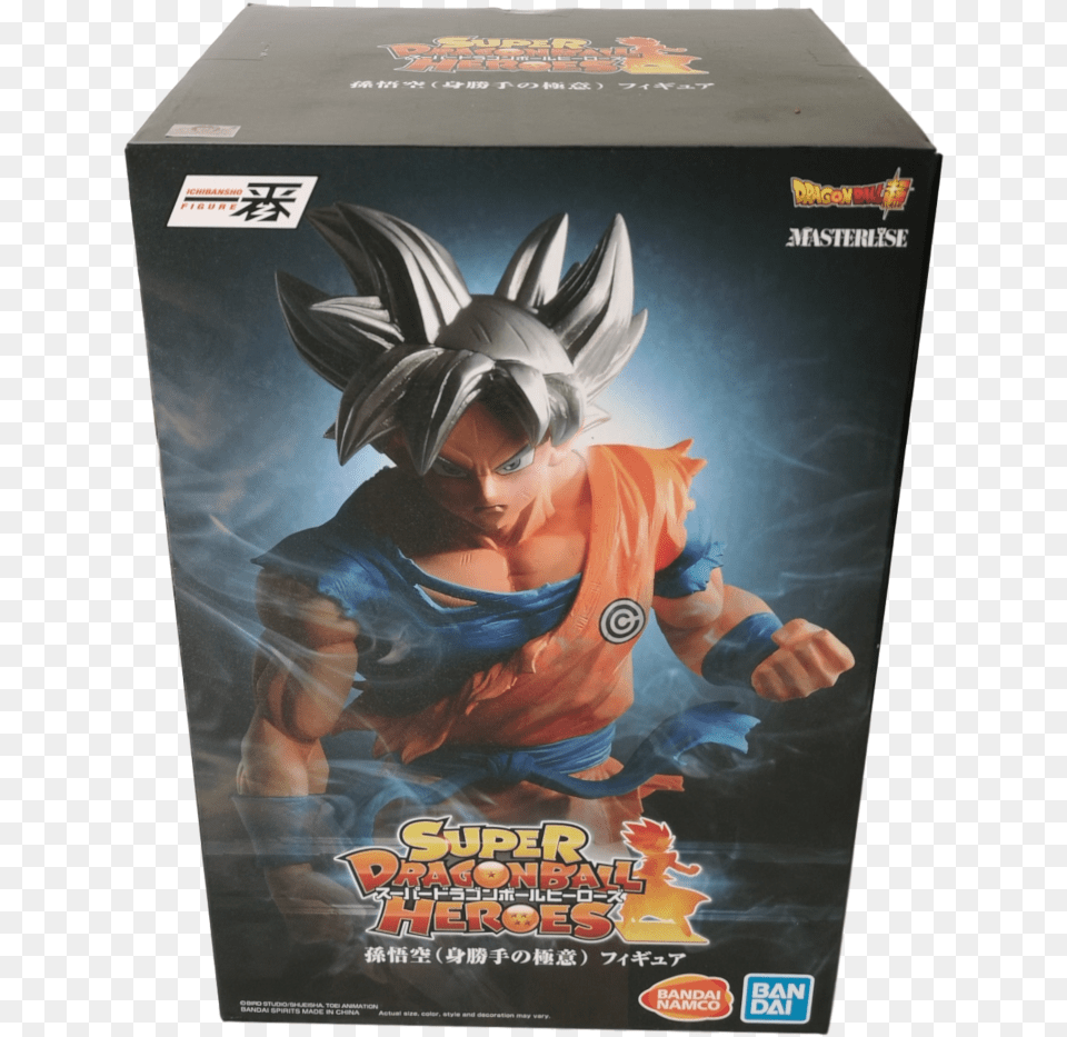 Dragon Ball Heroes Ichibansho Ultra Goku, Book, Publication, Person, Face Free Transparent Png